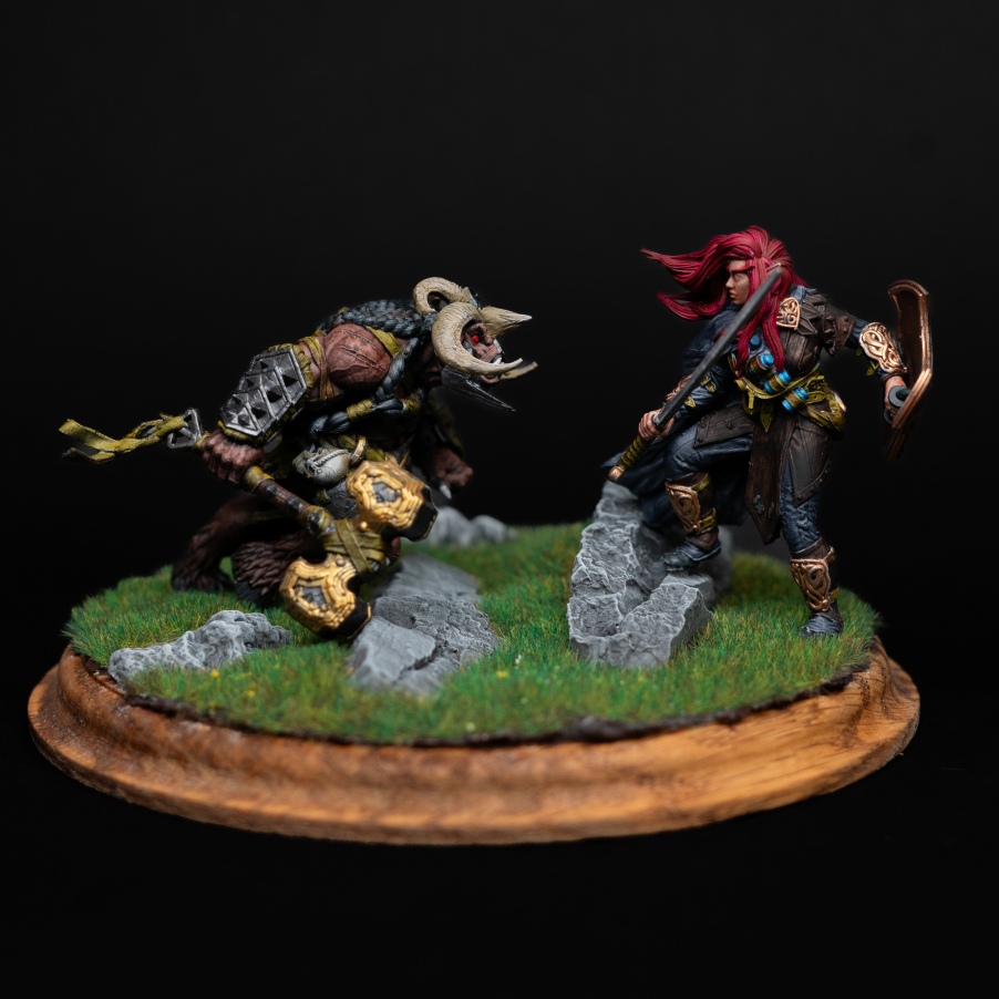 Isometric view Attack Of The Goat Man