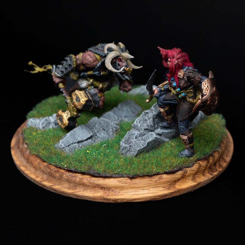 Action shot Attack Of The Goat Man