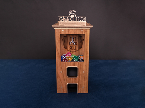 Art Deco Claw Machine Teller Dice Tower