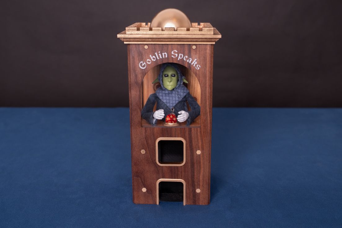 Isometric view Goblin Speaks Dice Tower V2