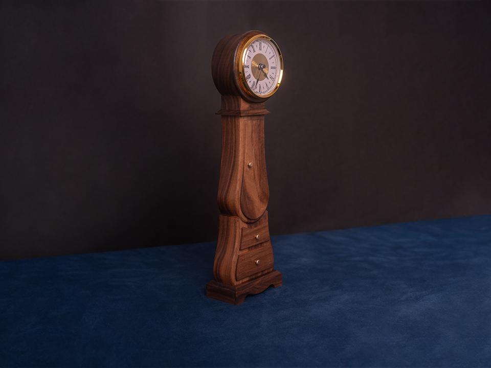 Mini grandfather clock